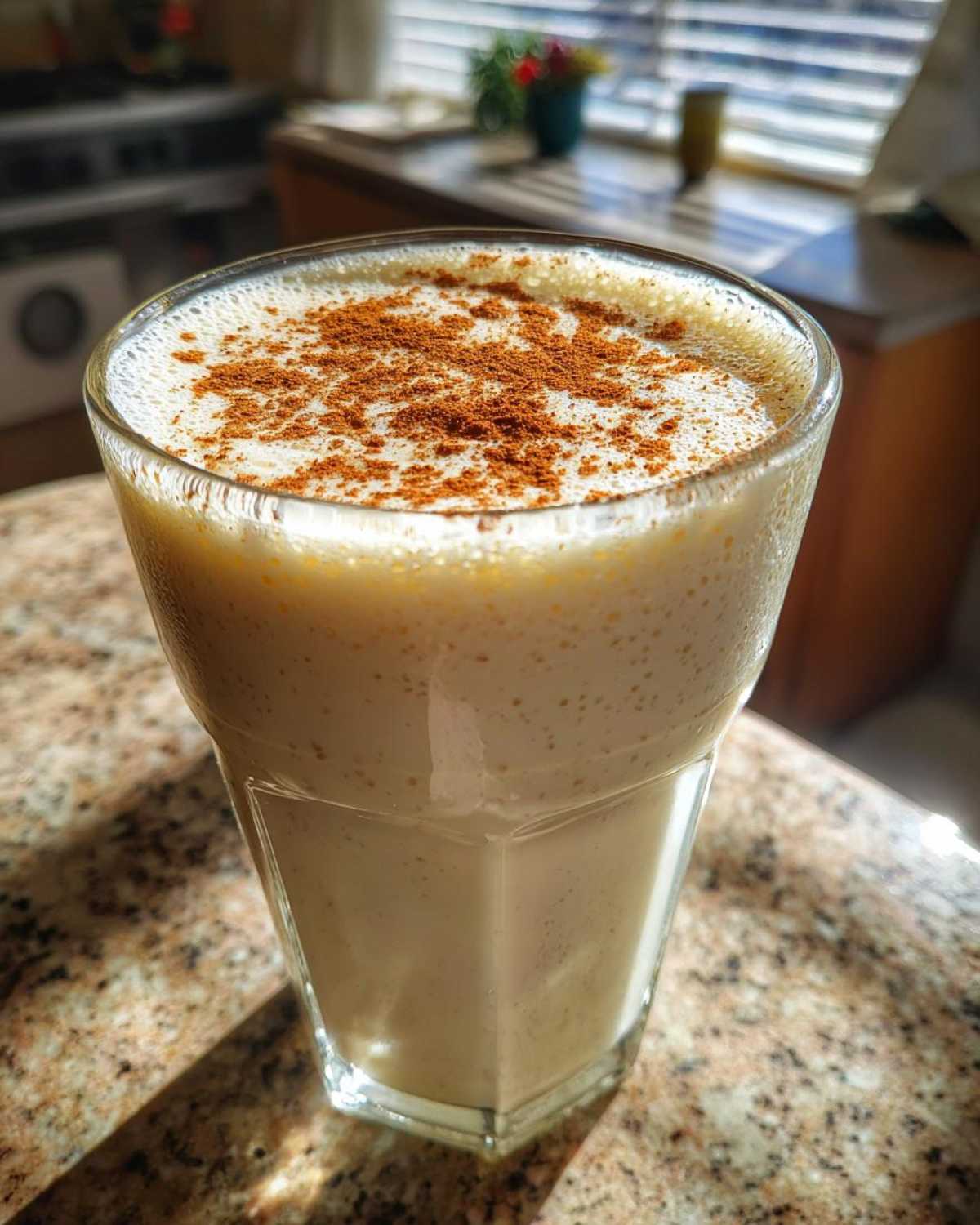 Coconut Eggnog Milkshake - detail 4