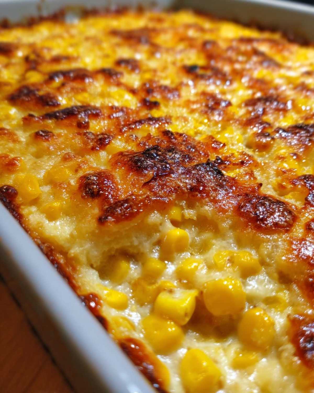 Corn and squash casserole - detail 4