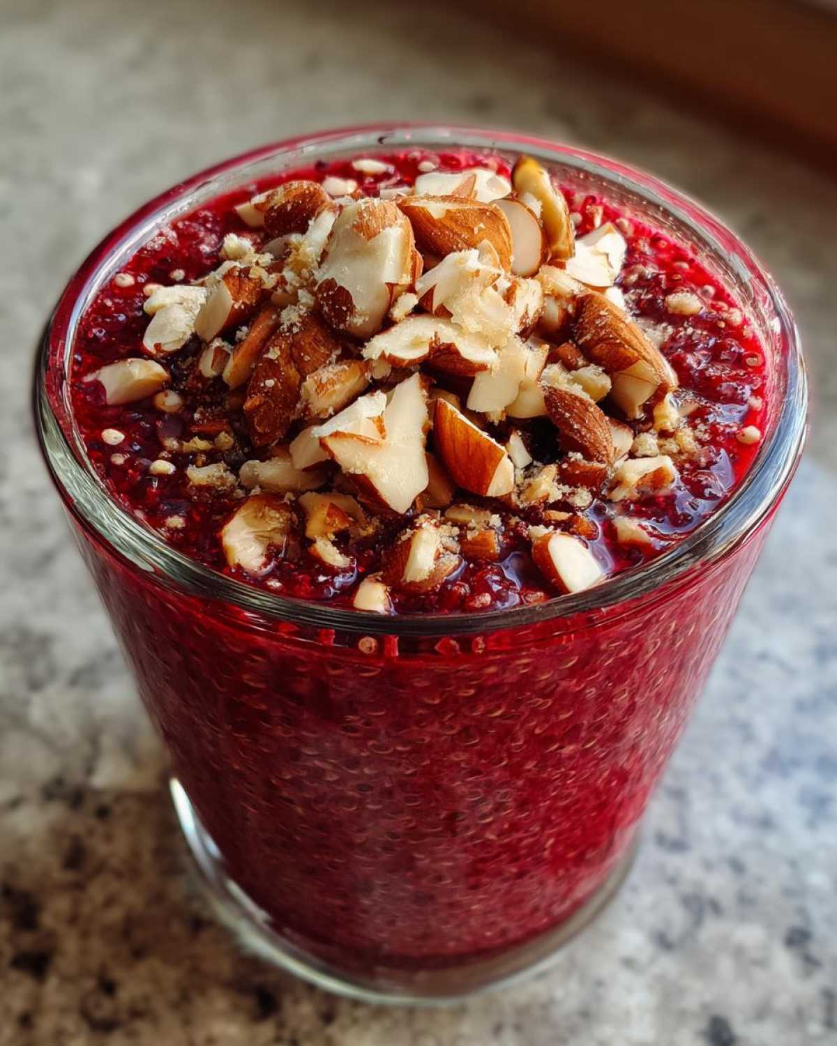 Cranberry Almond Chia Pudding - detail 3