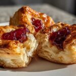 Cranberry Brie Puff Pastry Bites