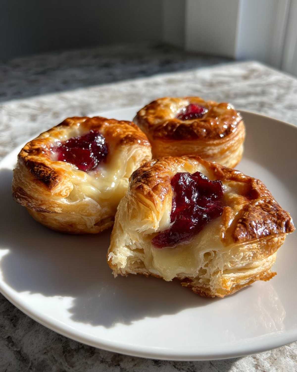 Cranberry Brie Puff Pastry Bites - detail 2