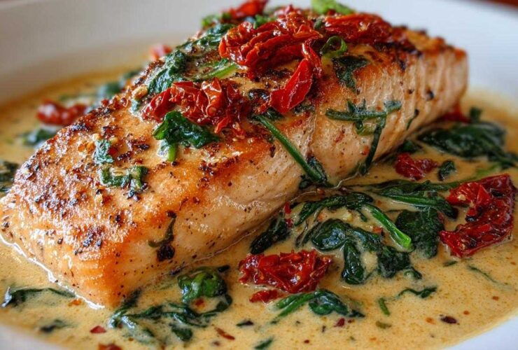 Creamy Tuscan Garlic Salmon