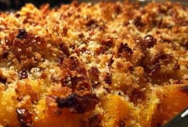 Crunchy topping squash casserole
