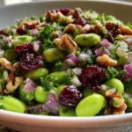 Edamame and Cranberry Winter Salad