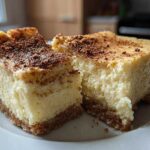 Eggnog Cheesecake Bars