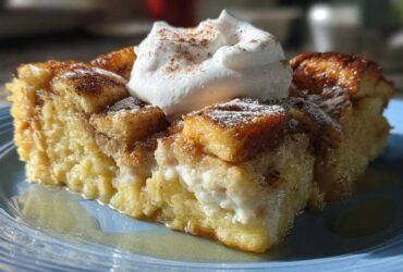 Eggnog French Toast Casserole