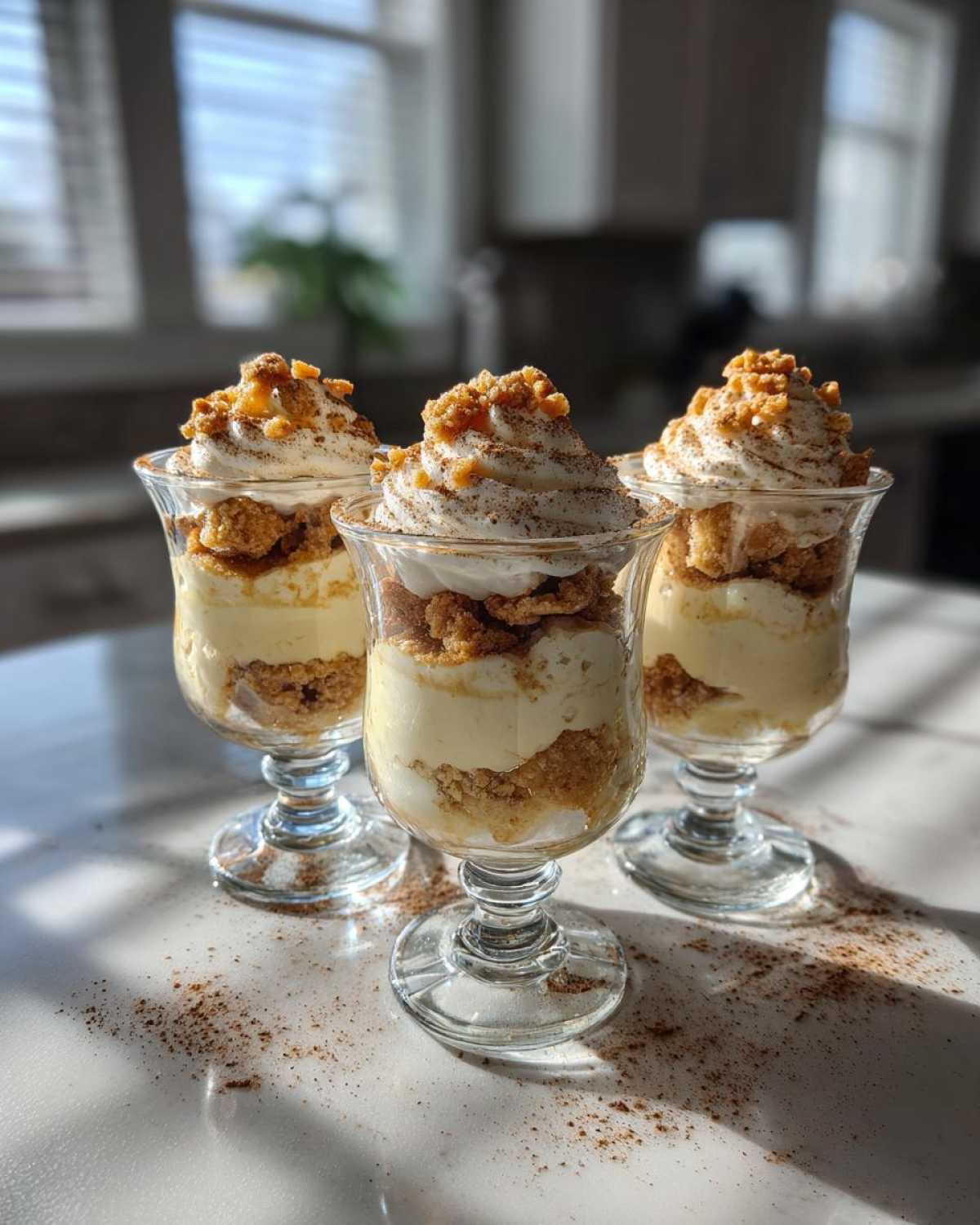 Eggnog Pudding Parfaits - detail 1