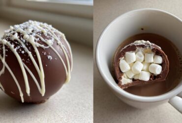 Festive Hot Chocolate Bombs