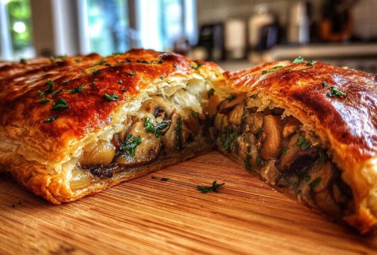 Festive Mushroom Wellington
