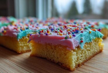 Frosted Sugar Cookie Bars