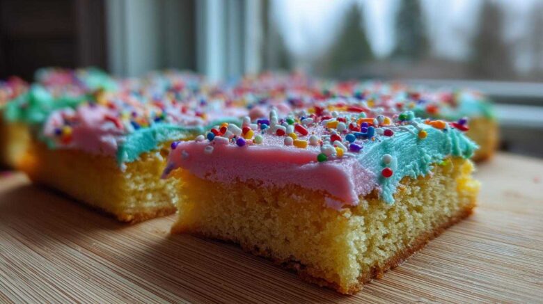 Frosted Sugar Cookie Bars