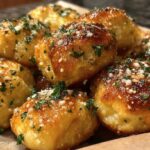 Garlic Parmesan Pretzel Bites