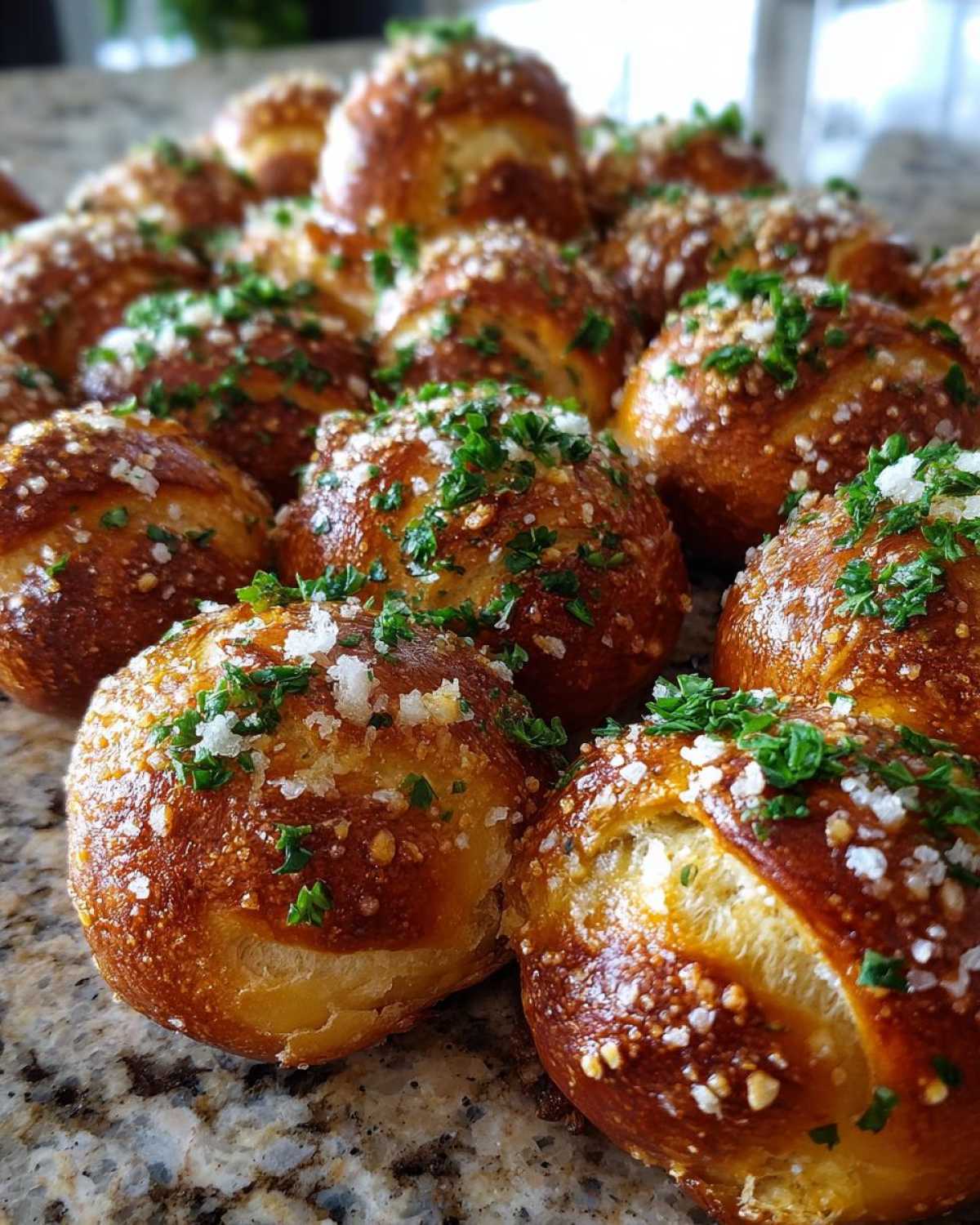 Garlic Parmesan Pretzel Bites - detail 4