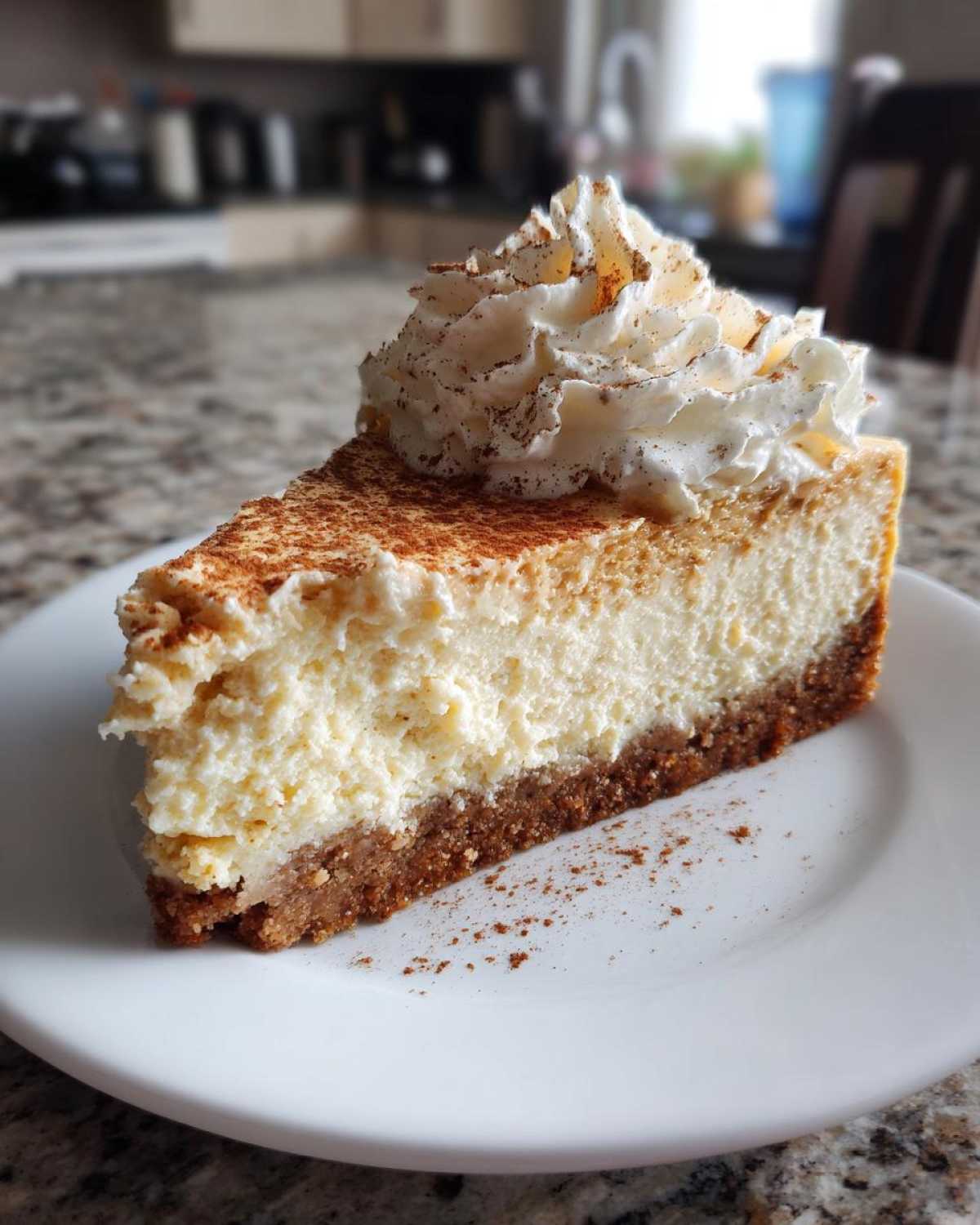 Gingerbread Latte Cheesecake - detail 2