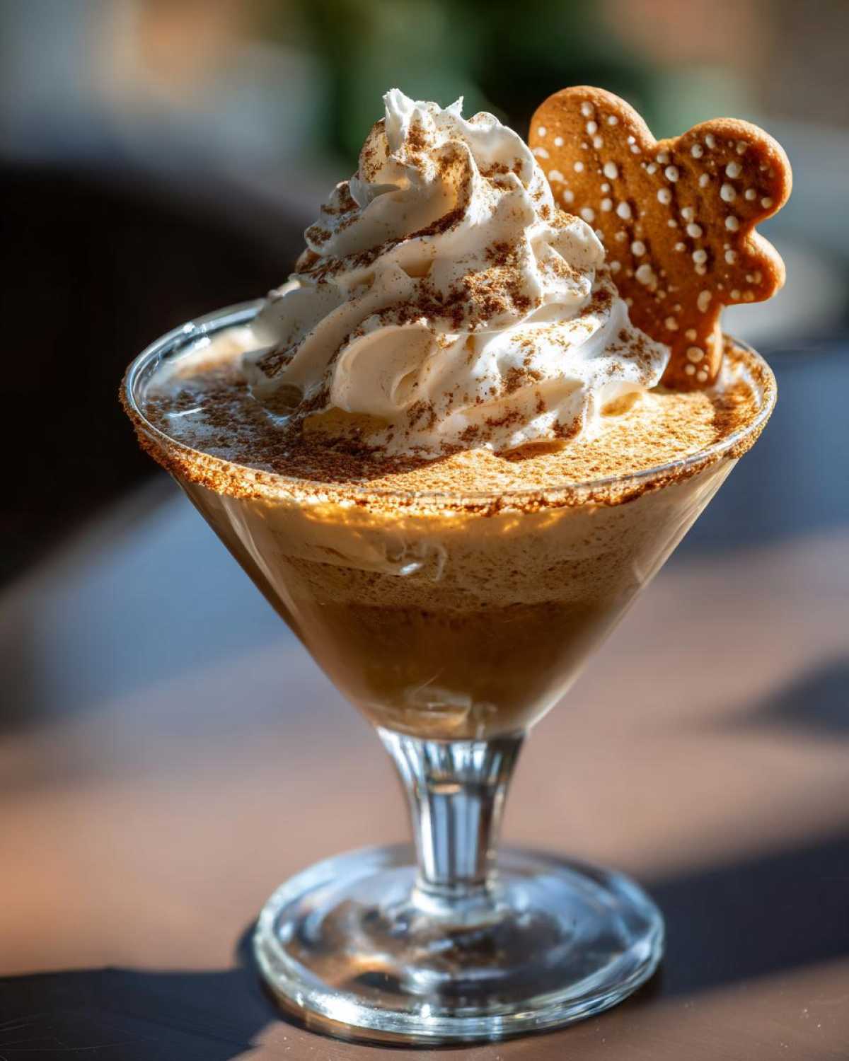 Gingerbread Latte Cocktail - detail 1