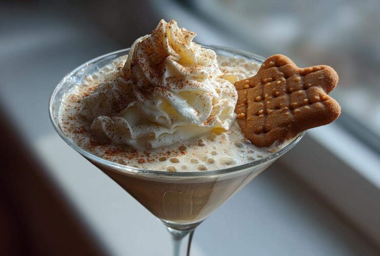 Gingerbread Latte Cocktail
