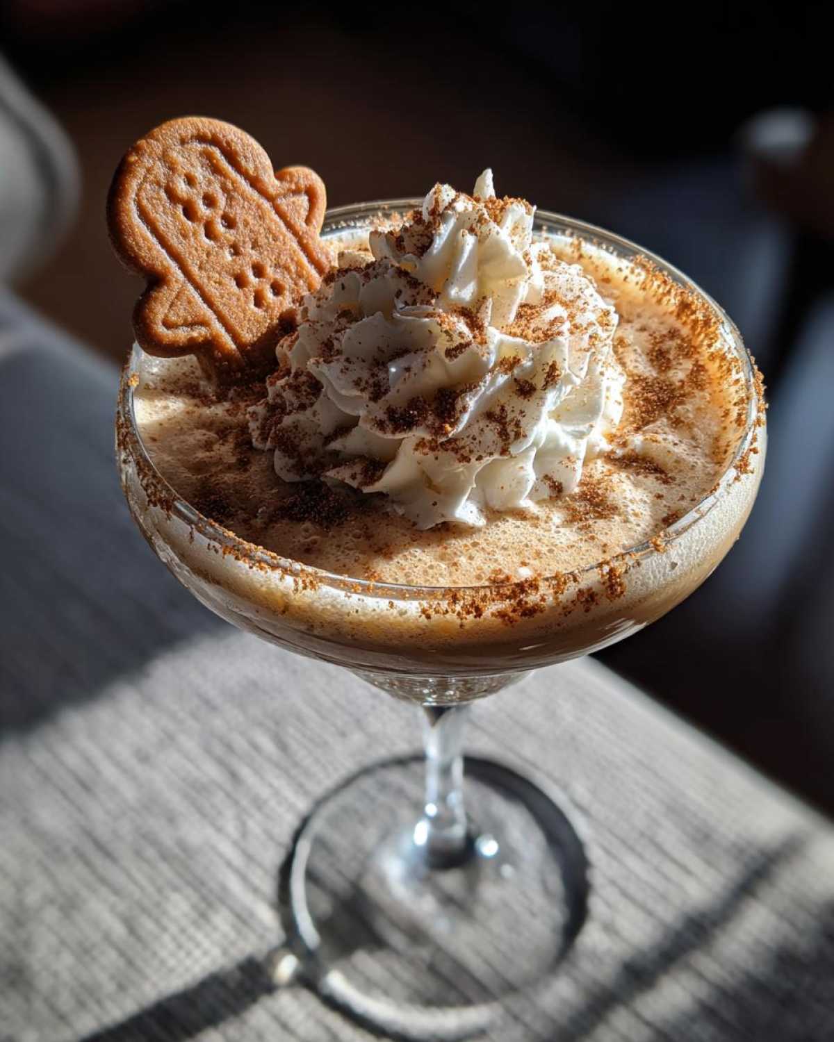 Gingerbread Latte Cocktail - detail 2