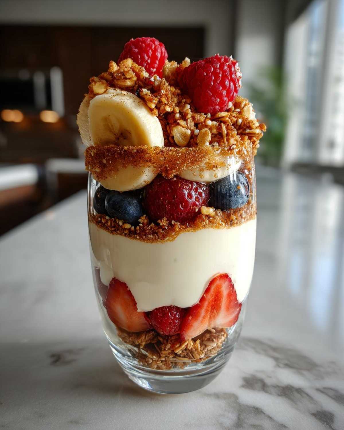 Gingerbread Spice Granola Parfait - detail 1