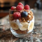 Gingerbread Spice Granola Parfait