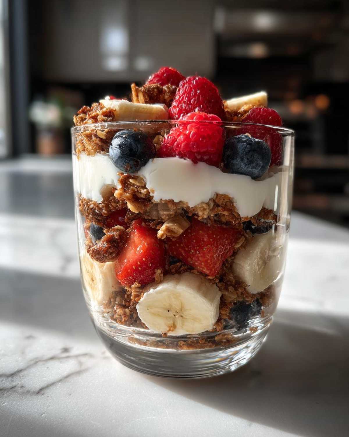Gingerbread Spice Granola Parfait - detail 2