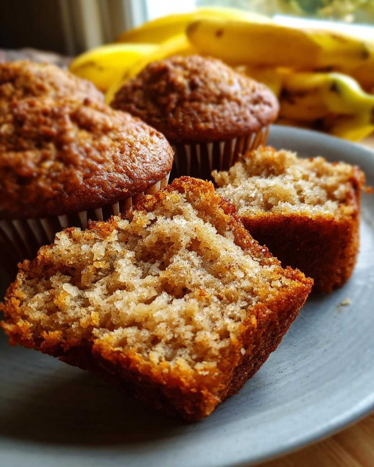Gluten-free banana muffins - detail 1