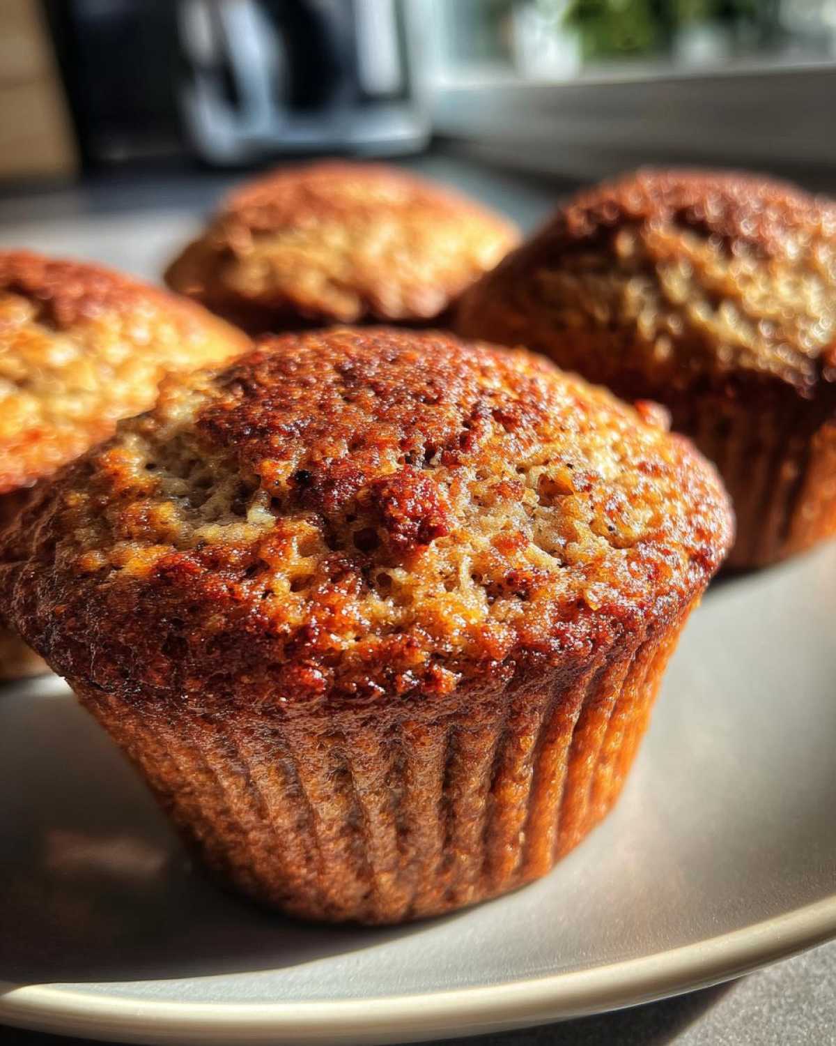 Gluten-free banana muffins - detail 2