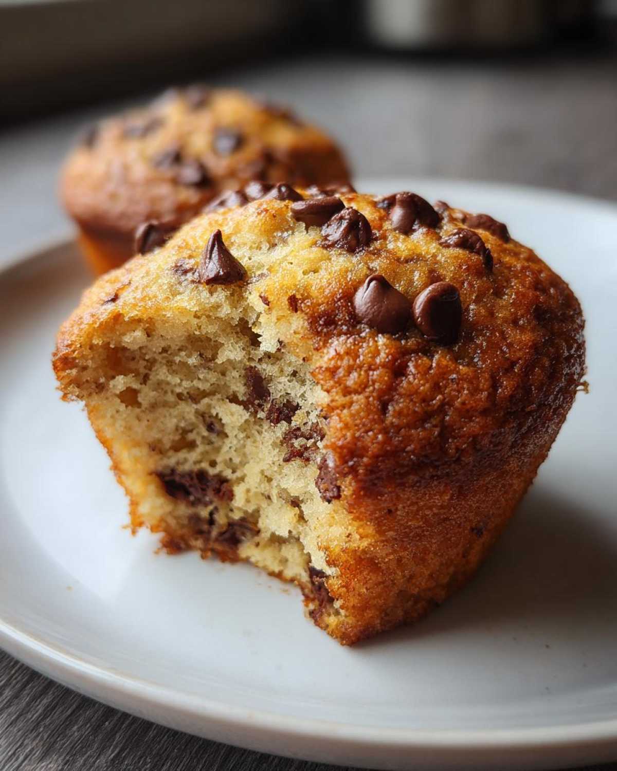 Gluten-free chocolate chip muffins - detail 4