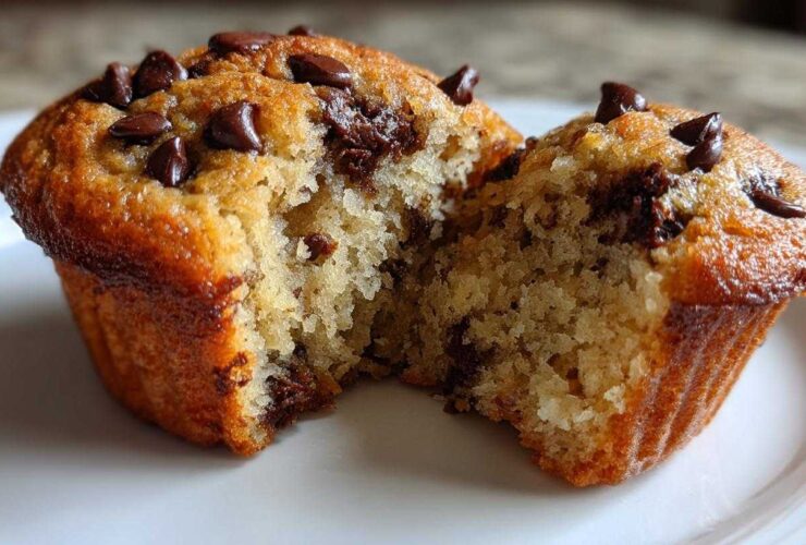 Gluten-free chocolate chip muffins