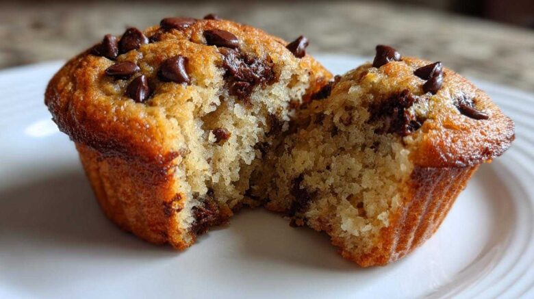 Gluten-free chocolate chip muffins