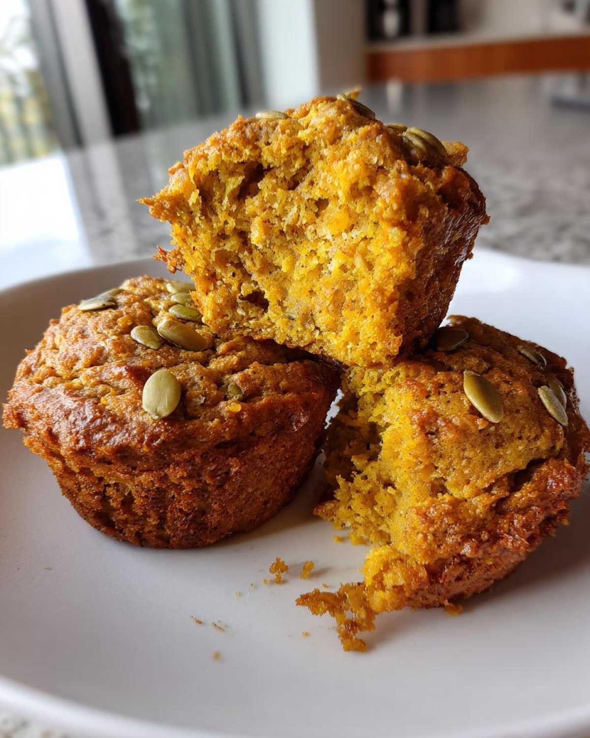 Gluten-free pumpkin muffins - detail 1