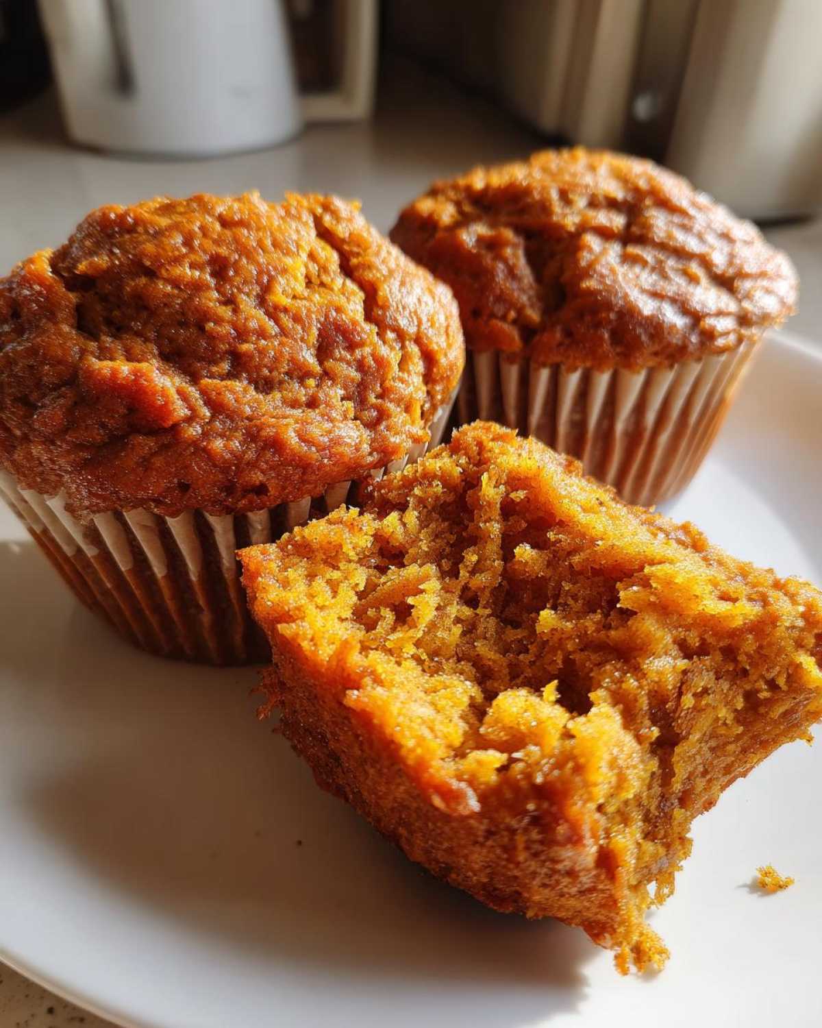 Gluten-free pumpkin muffins - detail 3