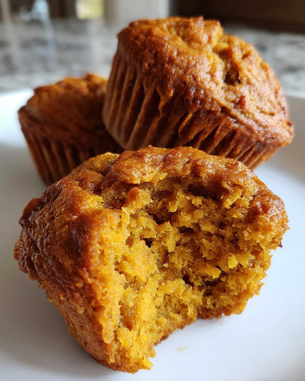 Gluten-free pumpkin muffins - detail 4