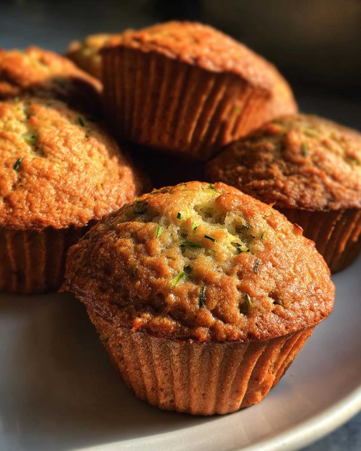 Gluten-free zucchini muffins - detail 1