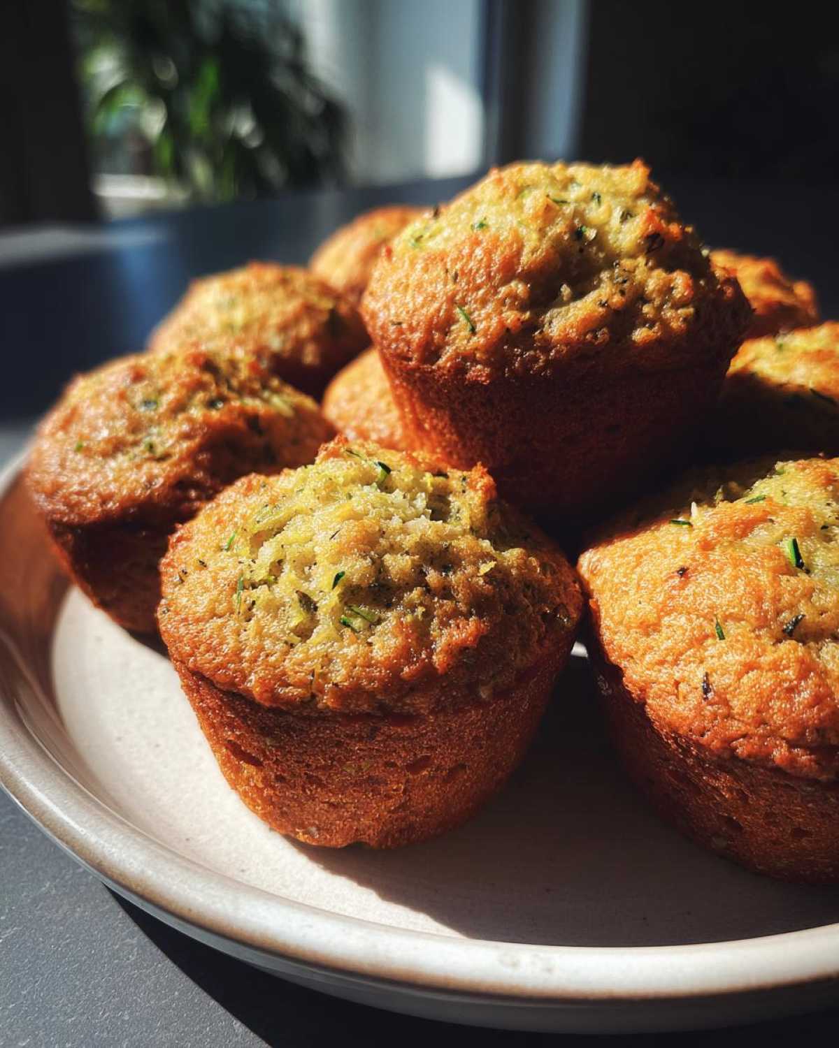 Gluten-free zucchini muffins - detail 2