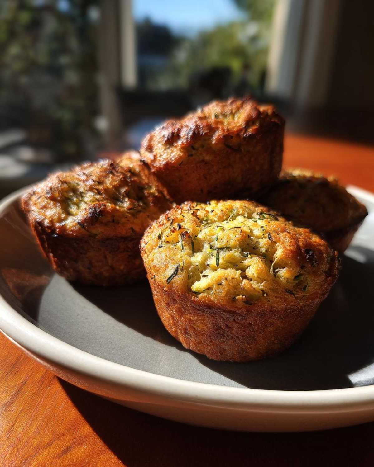 Gluten-free zucchini muffins - detail 3