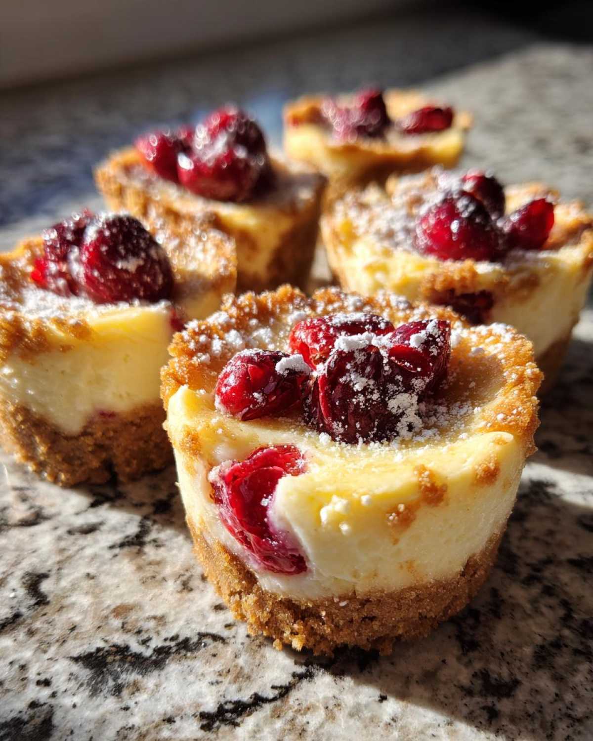 Greek Yogurt Cranberry Cheesecake Bites - detail 4