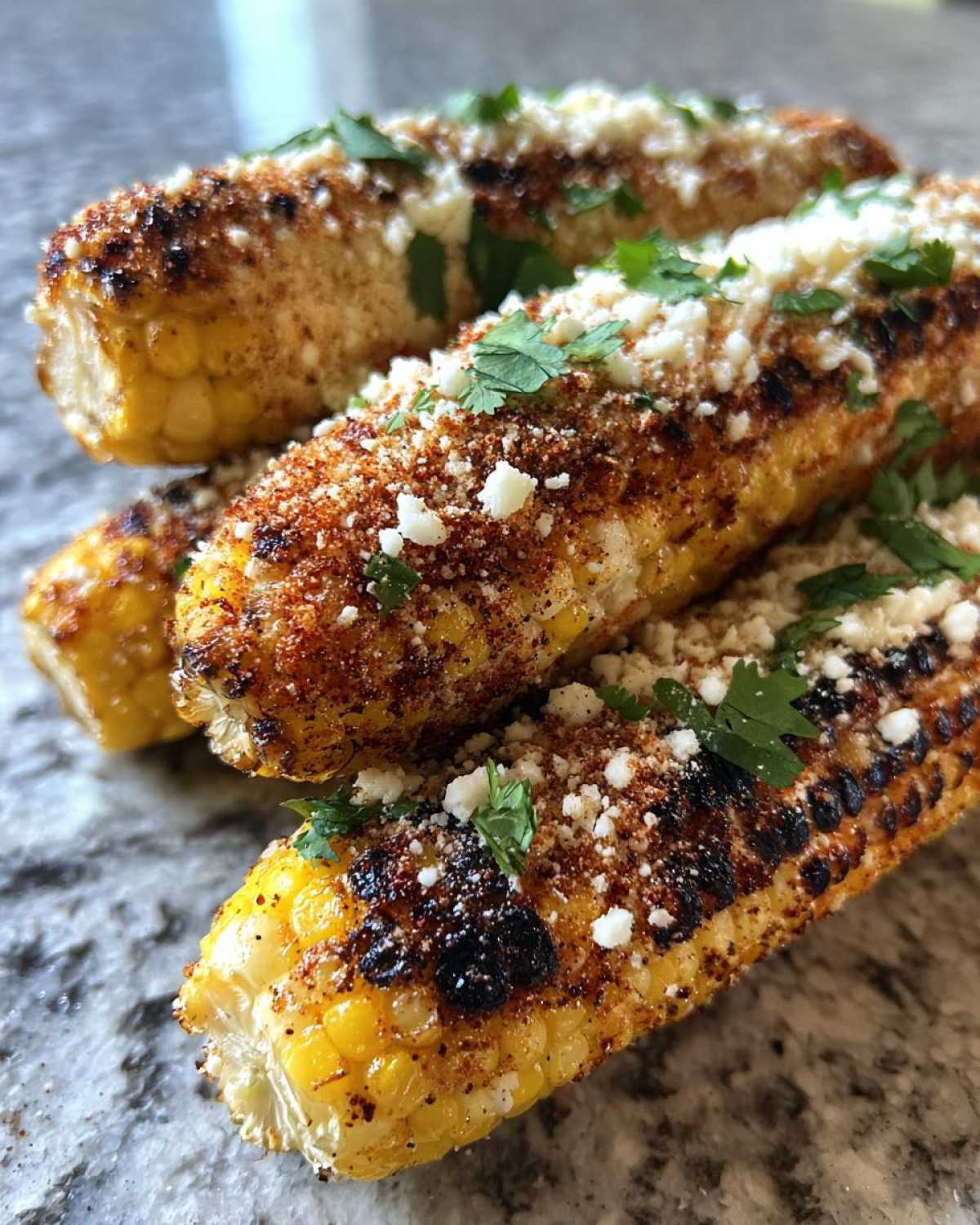 Grilled elote - detail 3