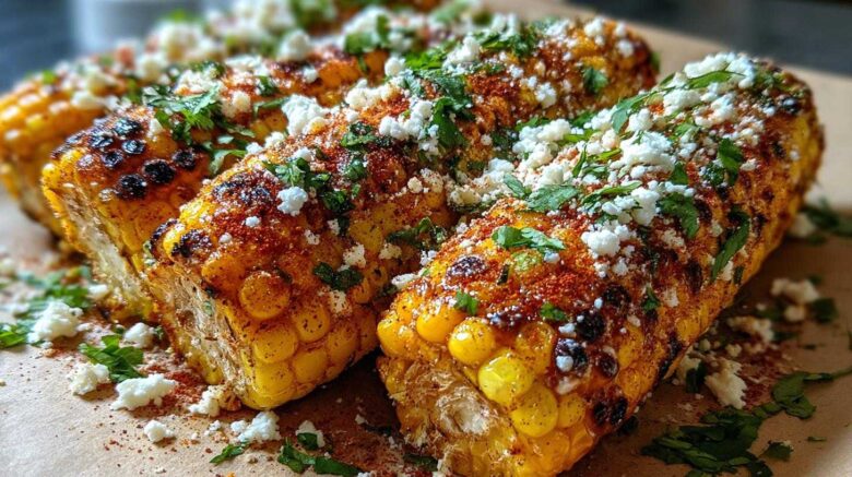 Grilled elote