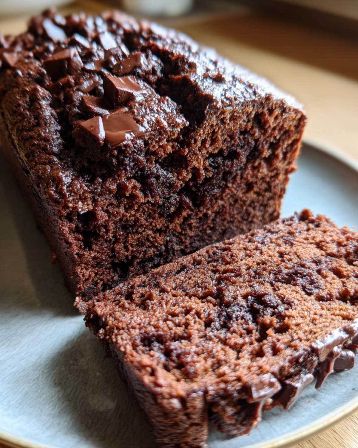Healthy Double Chocolate Zucchini Bread Gluten Free - detail 2