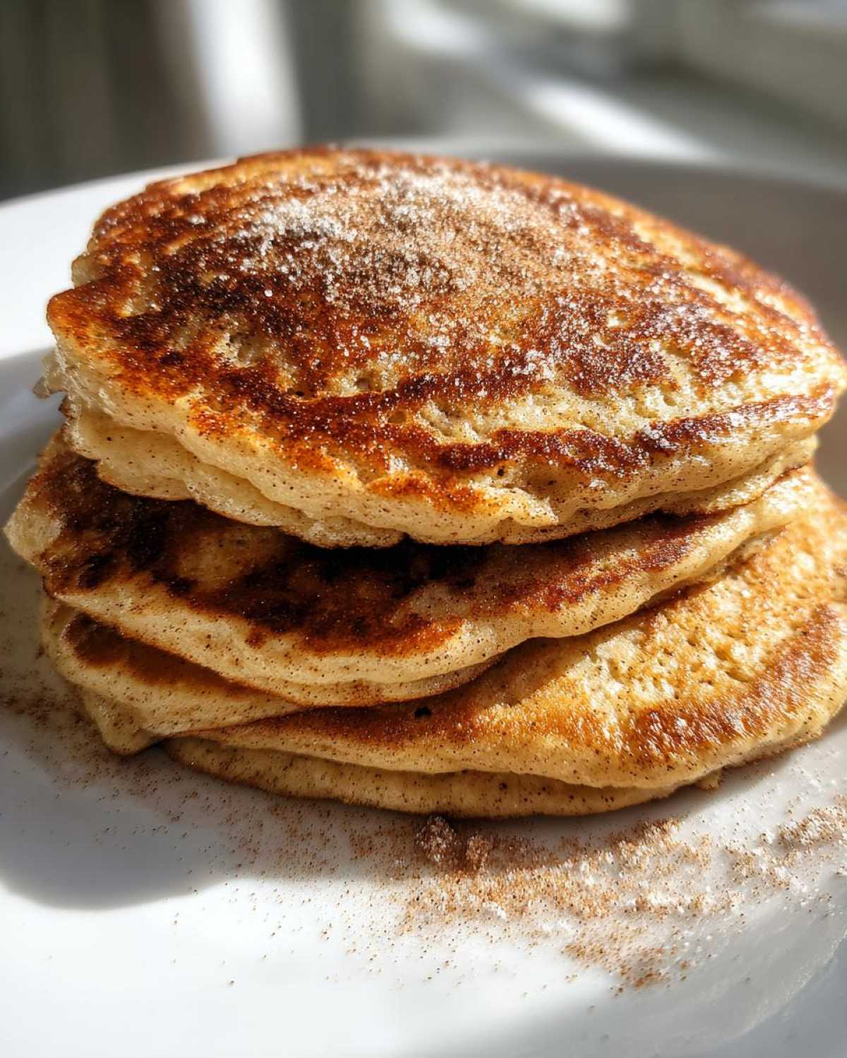 Healthy Gingerbread Protein Pancakes - detail 1