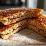 Healthy Gingerbread Protein Pancakes