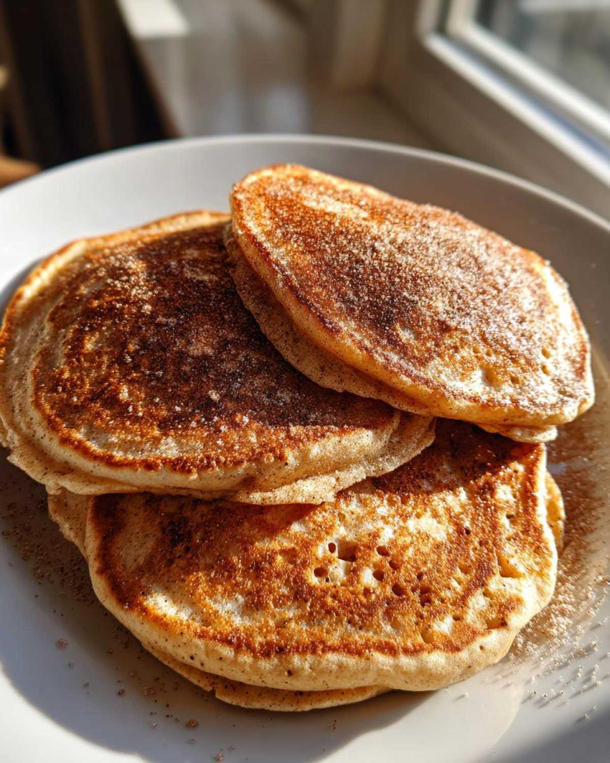 Healthy Gingerbread Protein Pancakes - detail 4
