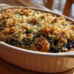 Herbed Quinoa and Spinach Casserole