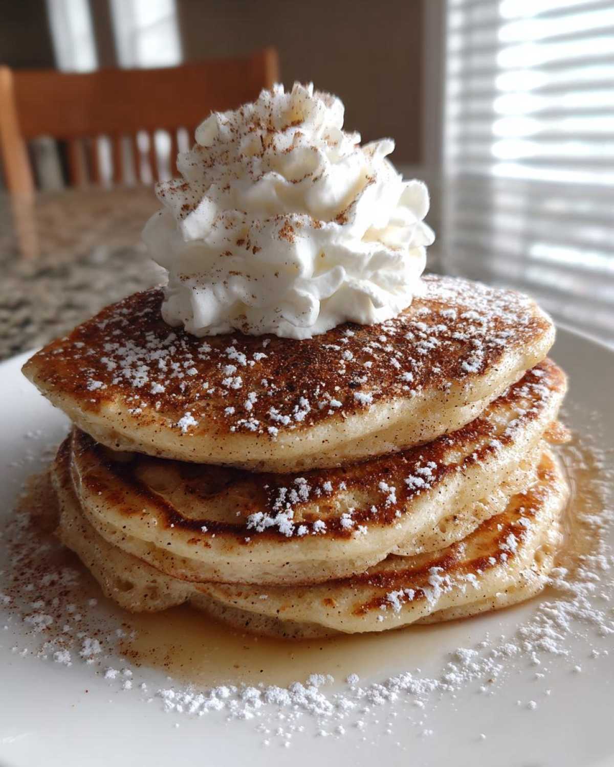 Holiday Eggnog Pancakes - detail 1