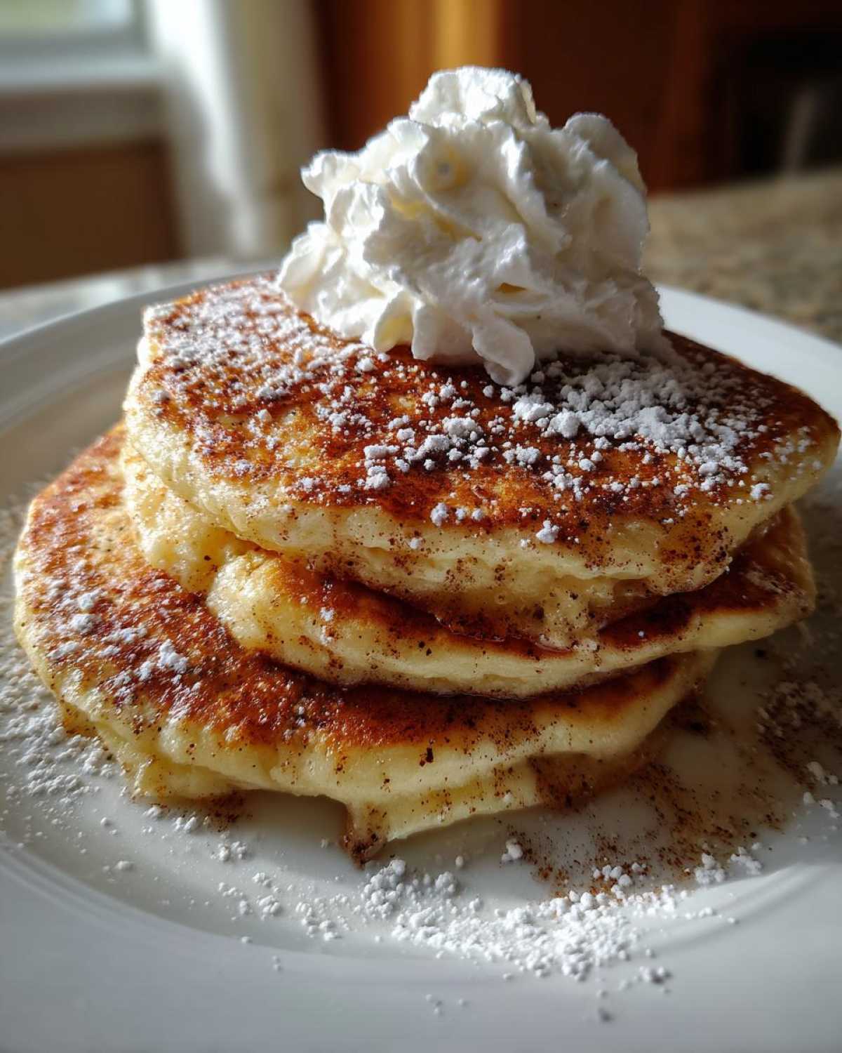 Holiday Eggnog Pancakes - detail 3