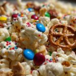 Holiday Popcorn Snack Mix