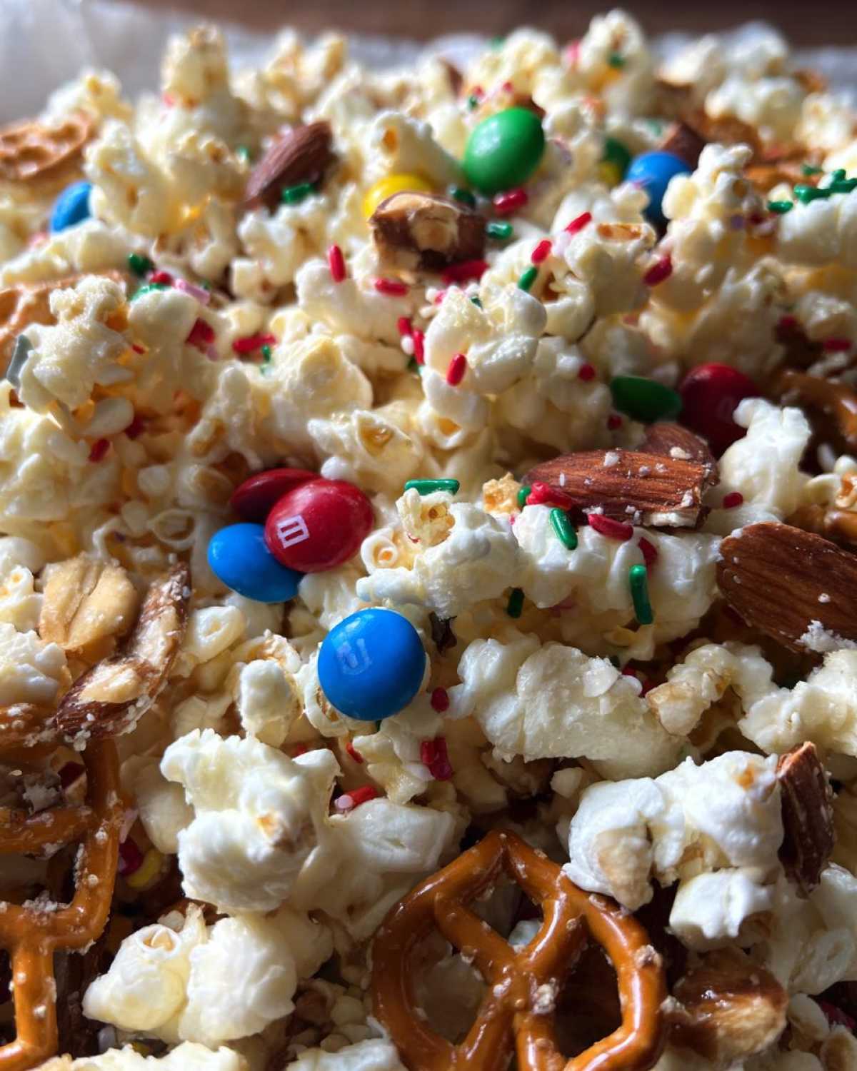 Holiday Popcorn Snack Mix - detail 3