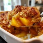 Homemade Peach Cobbler (with Fresh Peaches)