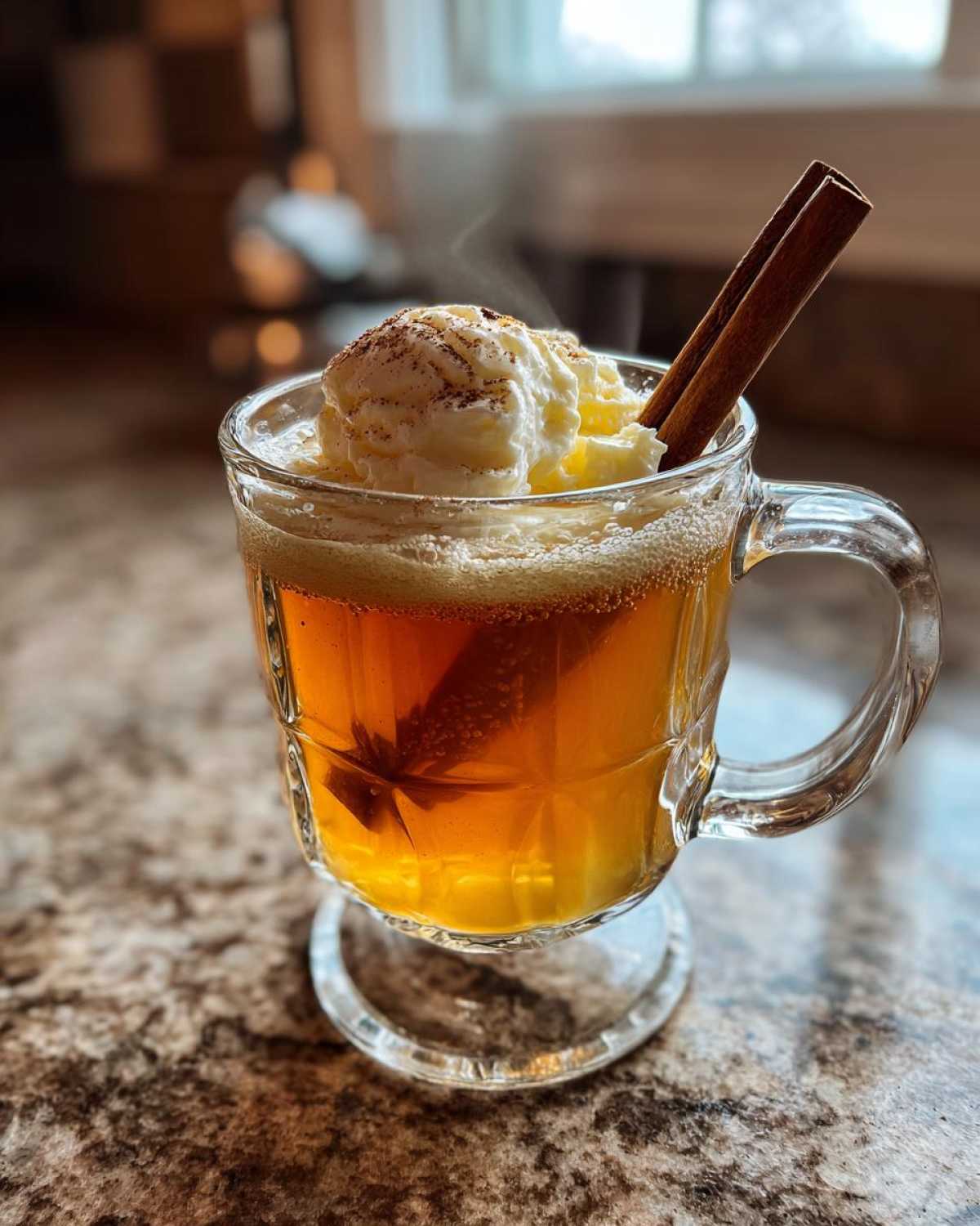 Hot Buttered Rum Cocktail - detail 2