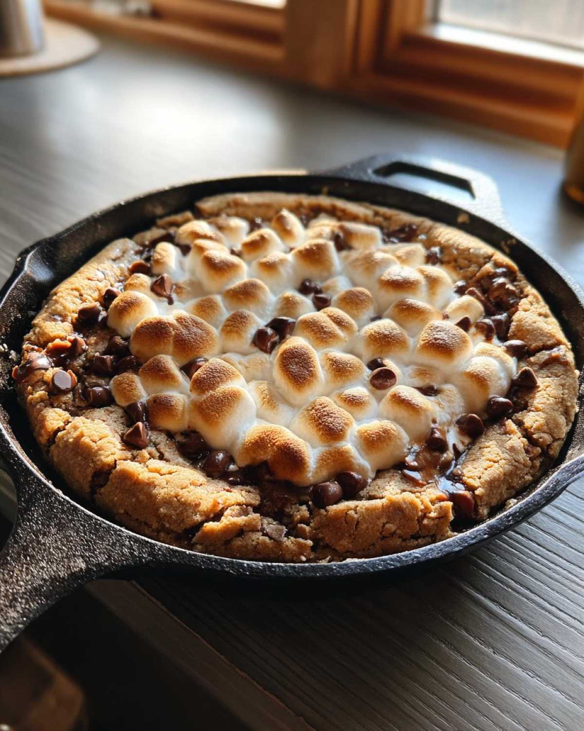 Hot Cocoa Cookie Skillet - detail 1